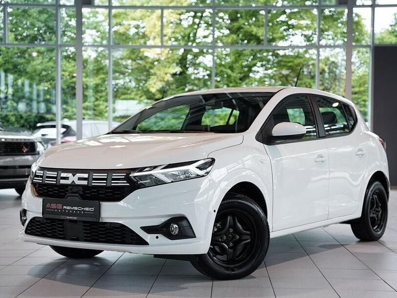 Weiß Gebraucht 2024 Dacia Sandero Expression Kleinwagen | 13.790 € (Guter Preis) - Bild 1/3