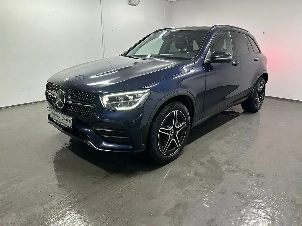 Gebraucht Mercedes GLC220 AMG line 194 PS (142 kW) 2022 Blau SUV