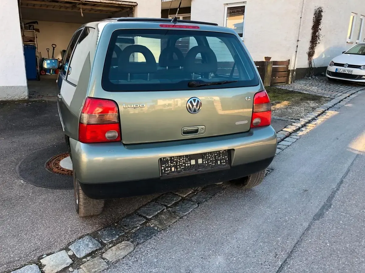 Gebraucht VW Lupo 75 PS (55 kW) 2003 Grün Kleinwagen