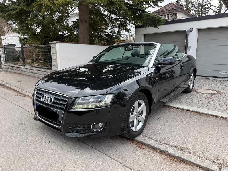 Gebraucht Audi A5 Cabriolet S-Line 160 PS (117 kW) 2011 Schwarz Cabrio