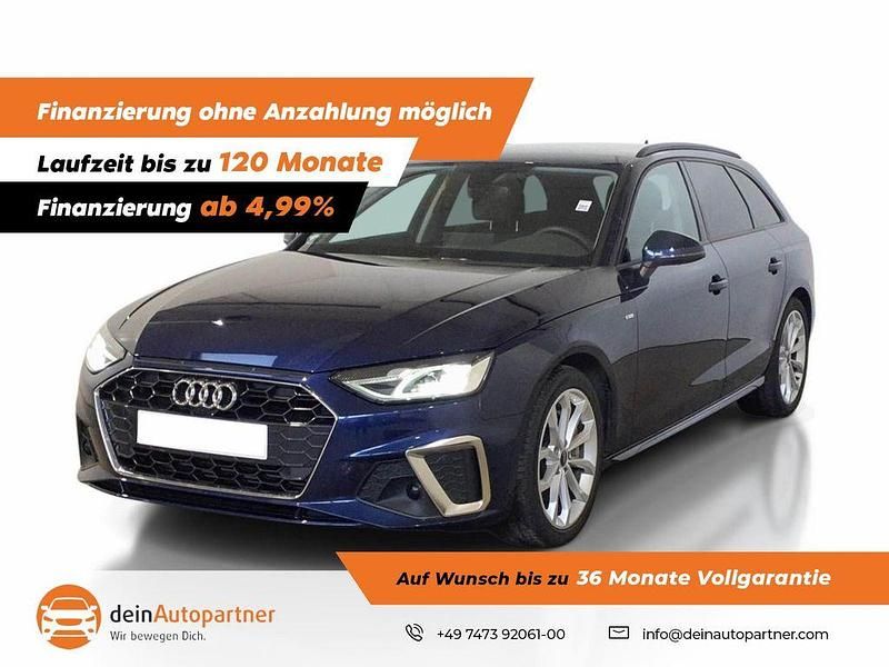 Navarrablau Gebraucht 2023 Audi A4 S-Line Kombi | 33.900 € (Guter Preis) - Bild 1/4
