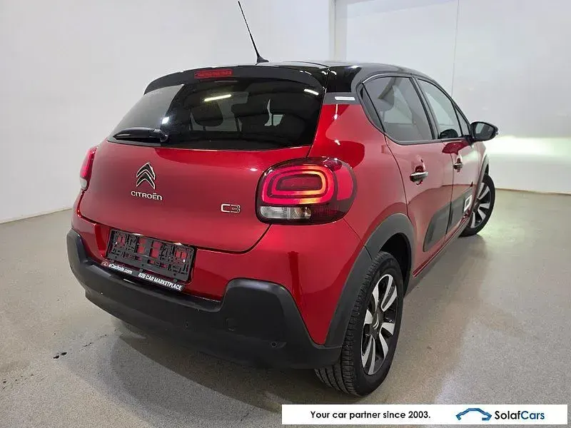 Brugt Citroën C3 PureTech 110 HK (80 kW) 2024 Rød Sedan