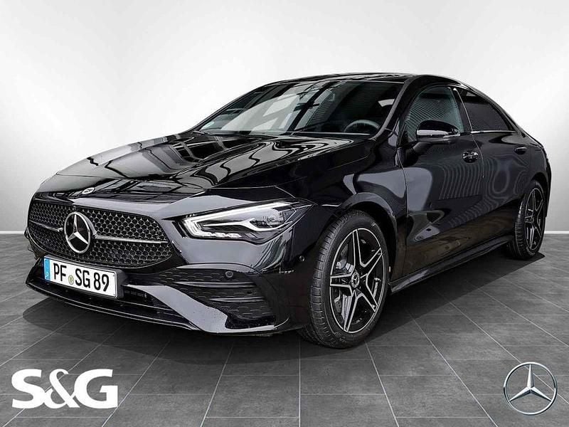 Unilack nachtschwarz Gebraucht 2025 Mercedes CLA200 AMG Coupé | 37.799 € (Fairer Preis) - Bild 1/4