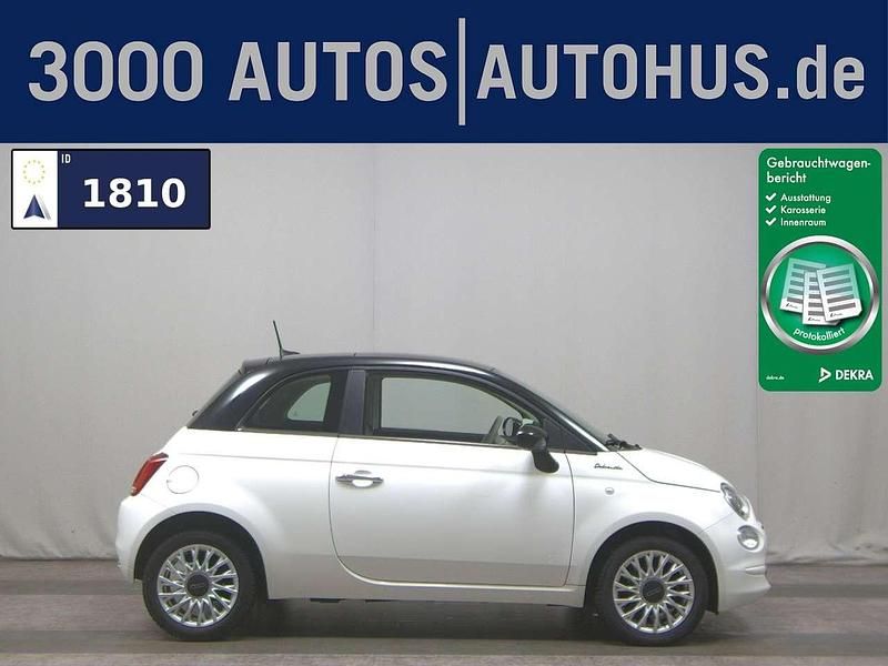 Weiß Gebraucht 2022 Fiat 500 Dolcevita Kleinwagen | 9.980 € (Guter Preis) - Bild 1/4