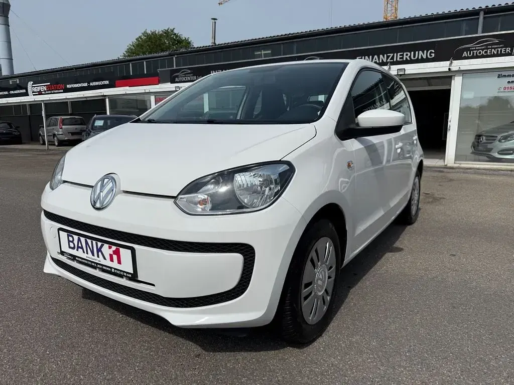 Gebraucht VW up! move up! 60 PS (44 kW) 2015 Weiß Kleinwagen