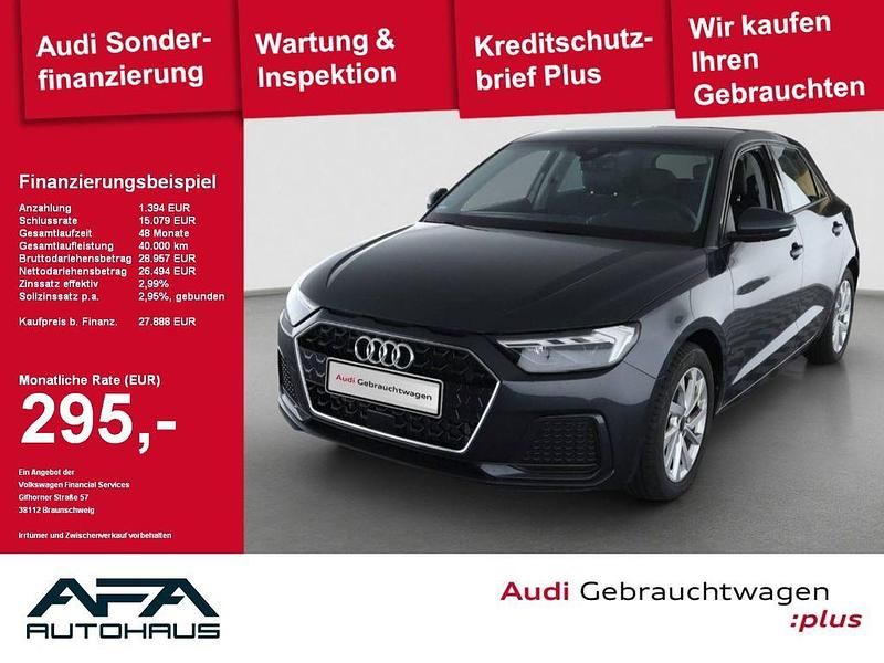 Grau Gebraucht 2024 Audi A1 Sportback Advanced Kleinwagen | 27.850 € (Etwas zu teuer) - Bild 1/4