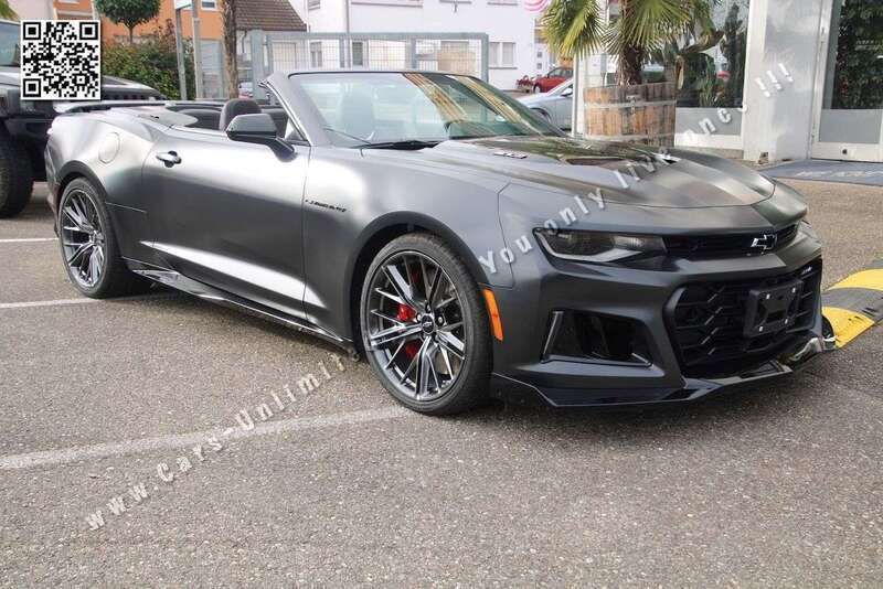 Panther black matte Gebraucht 2023 Chevrolet Camaro ZL1 Coupé | 299.500 € - Bild 1/4