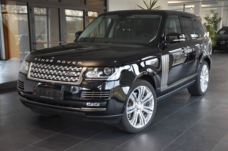 Schwarz Gebraucht 2013 Land Rover Range Rover Autobiography SUV | 52.490 € (Teuer) - Bild 1/4