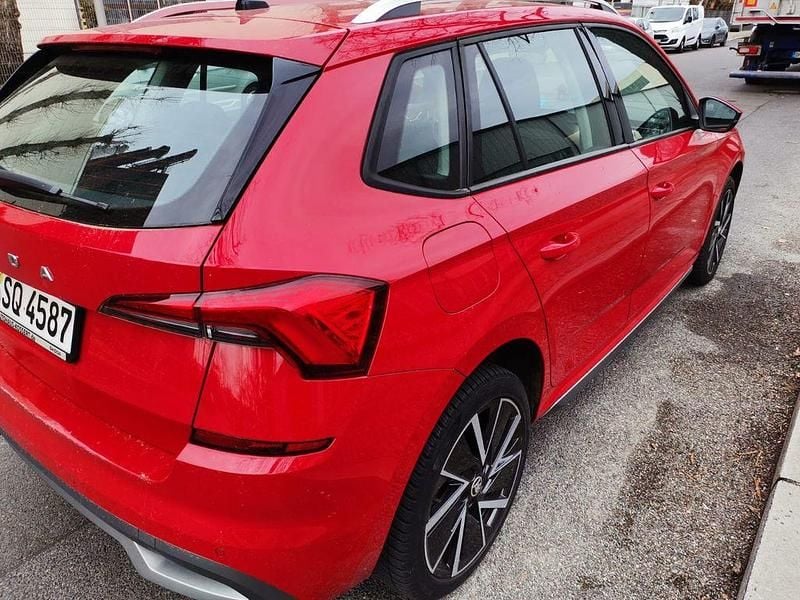 Gebraucht Skoda Kamiq Active 116 PS (85 kW) 2019 Rot SUV