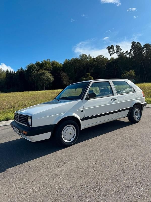 Gebraucht VW Golf II 70 PS (51 kW) 1990 Weiß Kleinwagen