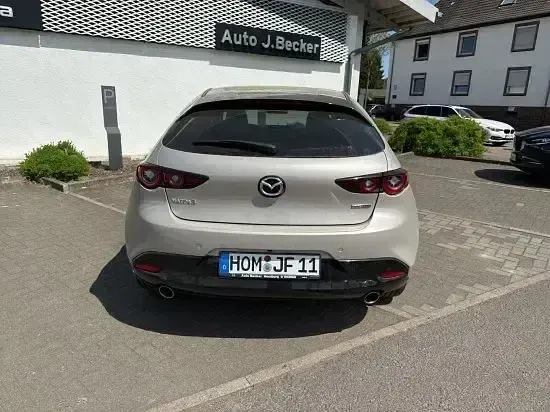 Gebraucht Mazda 3 Exclusive-Line 186 PS (136 kW) 2025 Platinum quartz m (metallic) Limousine