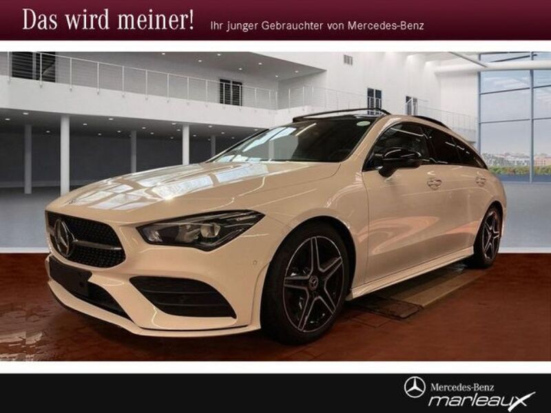 Unilack polarweiß Gebraucht 2021 Mercedes CLA220 AMG Limousine | 30.840 € (Guter Preis) - Bild 1/4