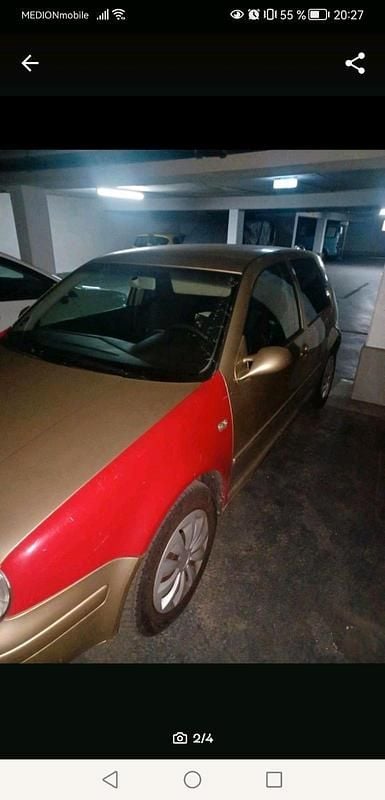 Gebraucht VW Golf IV 70 PS (51 kW) 2003 Gold Kleinwagen