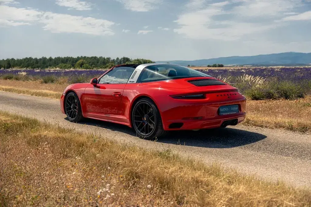 Gebraucht Porsche 911 Carrera 4 GTS Targa 450 PS (330 kW) 2017 Rot Cabrio
