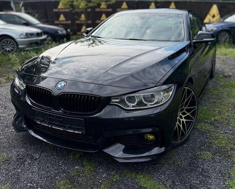 Schwarz Gebraucht 2017 BMW 420 Advantage Coupé | 16.999 € (Fairer Preis) - Bild 1/4