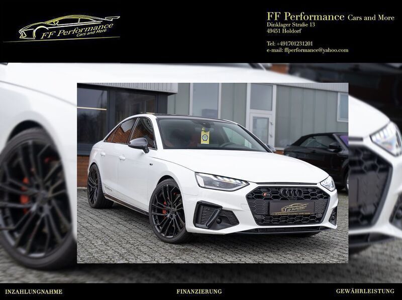 Weiß Gebraucht 2022 Audi S4 Sport Limousine | 41.980 € (Guter Preis) - Bild 1/4