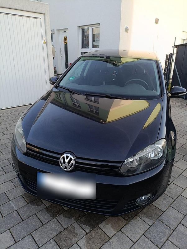 Gebraucht VW Golf VI 102 PS (75 kW) 2009 Schwarz Kleinwagen