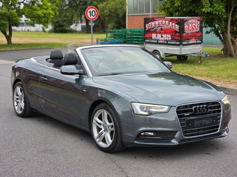 Grau Gebraucht 2013 Audi A5 Cabriolet S-Line Cabrio | 13.800 € (Superpreis) - Bild 1/4