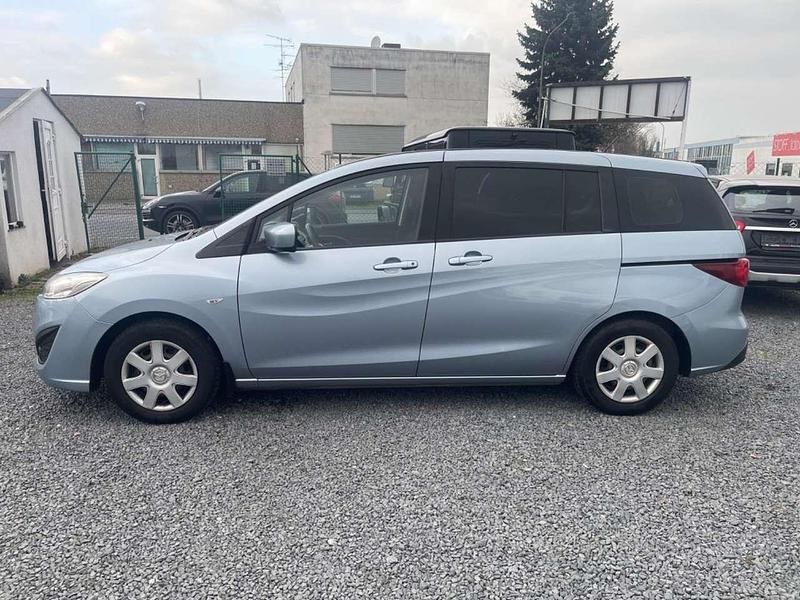 Gebraucht Mazda 5 Prime-Line 116 PS (85 kW) 2011 Blau Van / Kleinbus