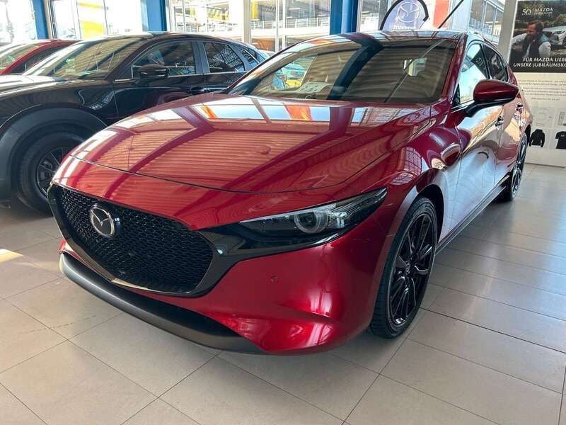 Rot Gebraucht 2025 Mazda 3 Exclusive-Line Limousine | 30.900 € (Fairer Preis) - Bild 1/4