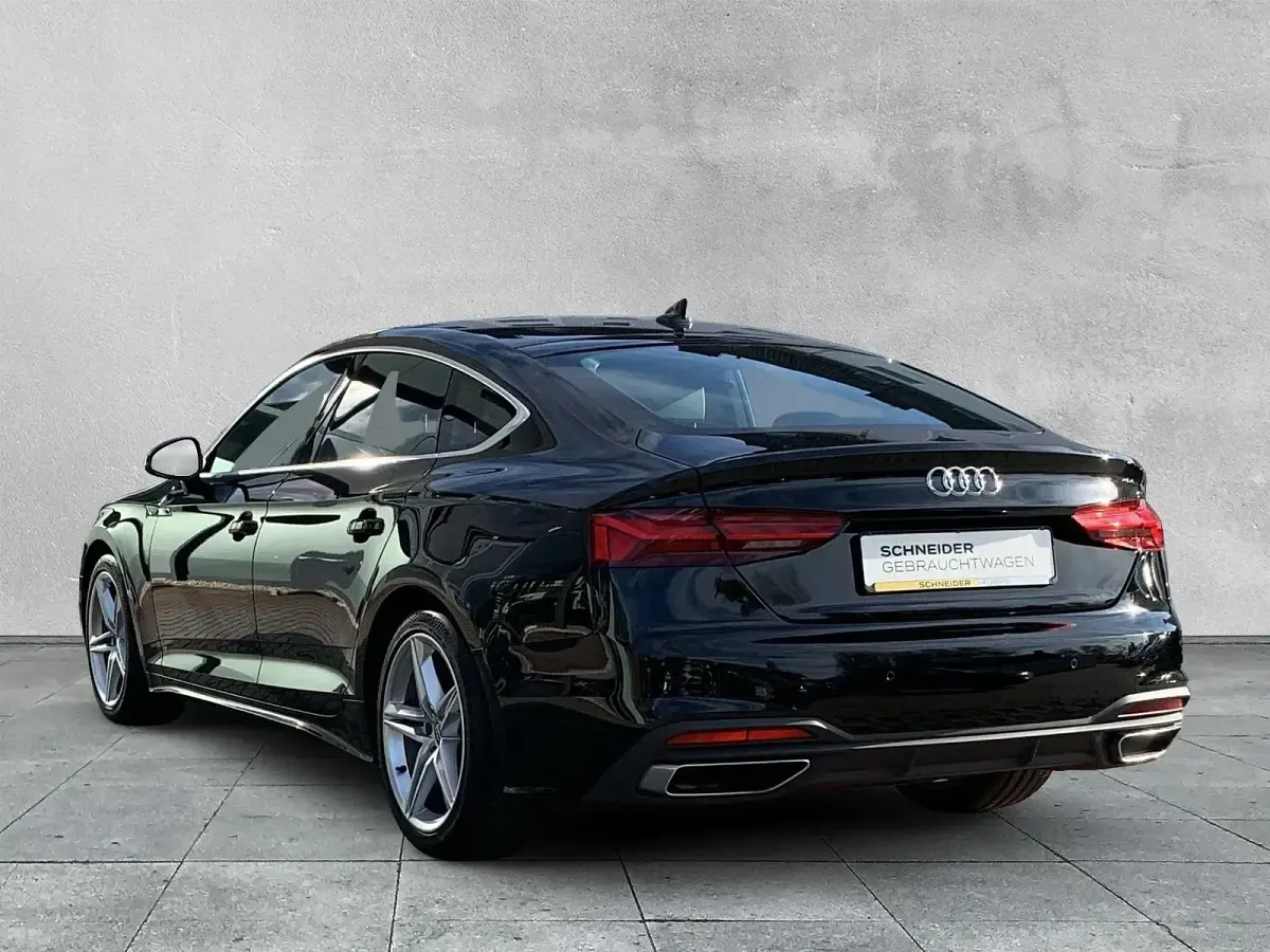 Gebraucht Audi A5 Sportback Ambiente 190 PS (139 kW) 2020 Schwarz Kleinwagen