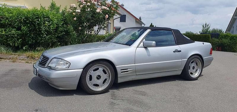 Silber Gebraucht 1997 Mercedes SL320 Cabrio | 19.990 € (Fairer Preis) - Bild 1/4