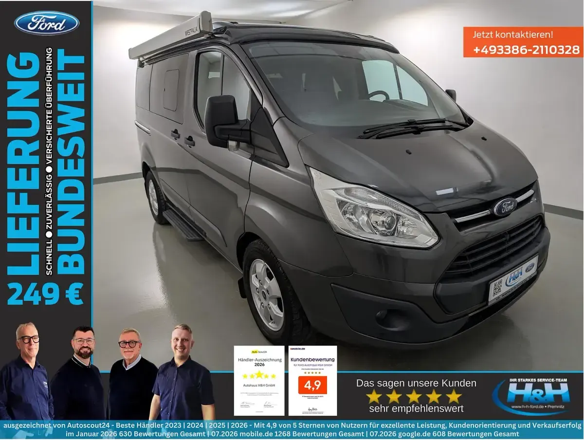 Gebraucht Ford Transit Custom Trend 131 PS (96 kW) 2018 Van