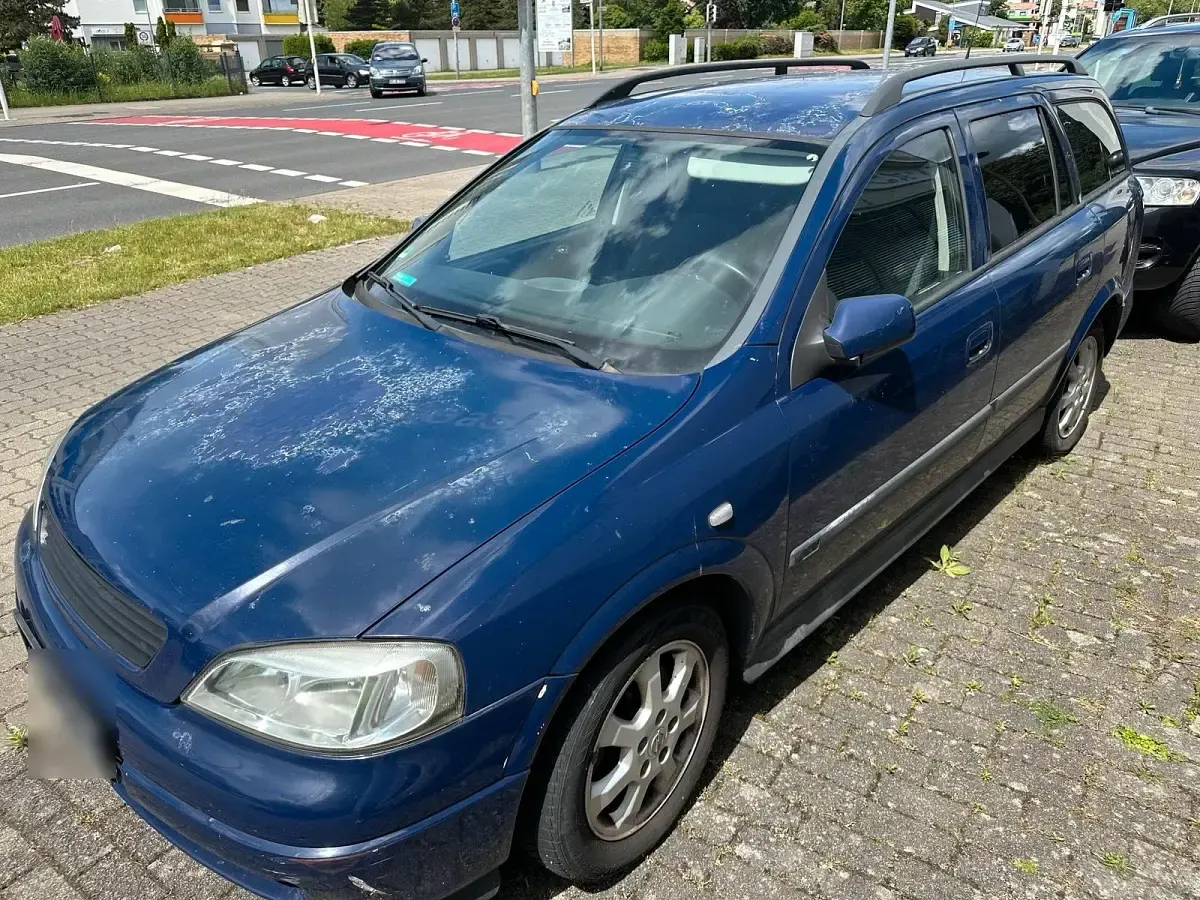 Gebraucht Opel Astra 101 PS (74 kW) 2005 Blau Kombi