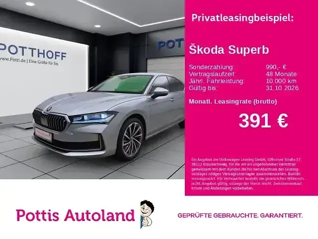 Gebraucht Skoda Superb LAURIN & KLEMENT 360 PS (264 kW) 2025 Limousine