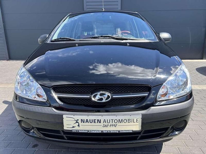 Gebraucht Hyundai Getz Team 67 PS (49 kW) 2008 Schwarz Kleinwagen