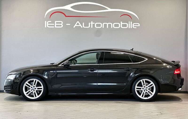 Gebraucht Audi A7 Sportback S-Line 245 PS (180 kW) 2012 Havannaschwarz metallic Kleinwagen