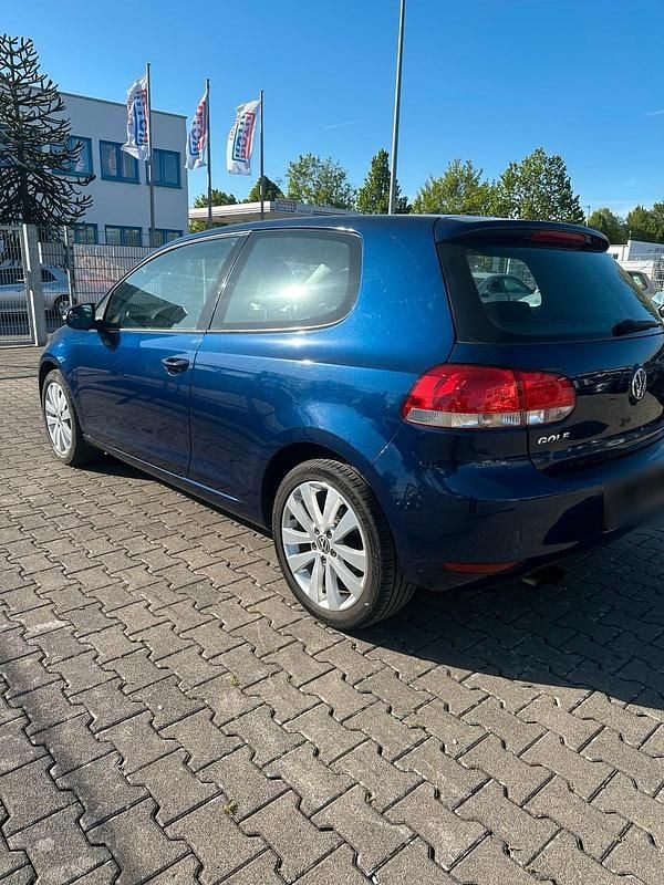 Usata VW Golf 122 CV (89 kW) 2010 Blu Coupé