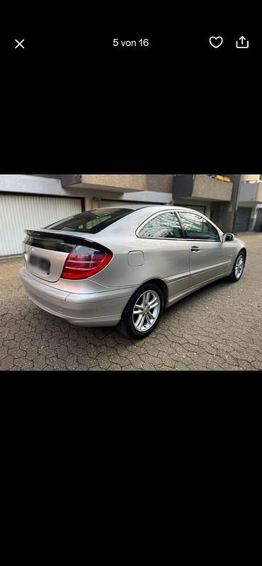 Gebraucht Mercedes C230 197 PS (144 kW) 2002 Silber Coupé