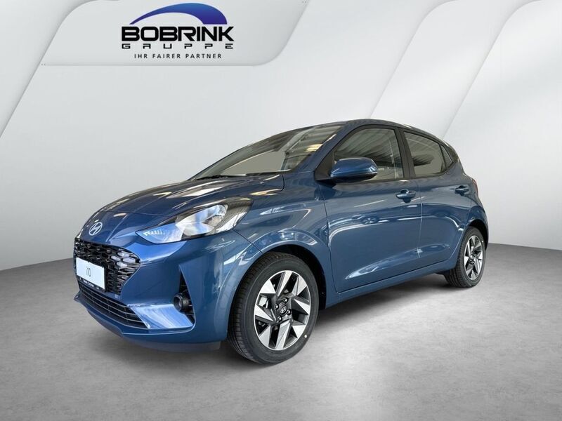Blau Gebraucht 2025 Hyundai i10 Trend Kleinwagen | 15.990 € (Fairer Preis) - Bild 1/4