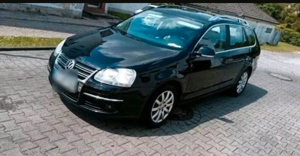 Gebraucht VW Golf V Comfortline 105 PS (77 kW) 2008 Schwarz Kombi