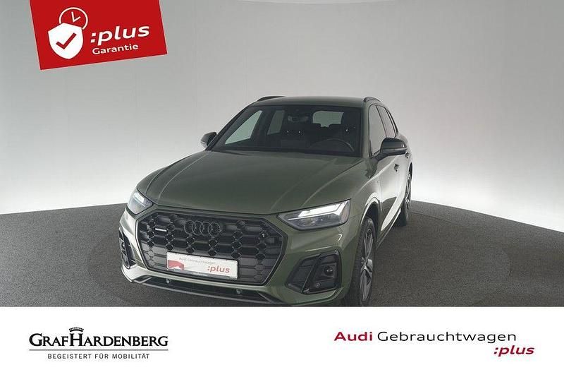 Distriktgrün metallic Gebraucht 2023 Audi Q5 S-Line SUV | 43.930 € (Fairer Preis) - Bild 1/4