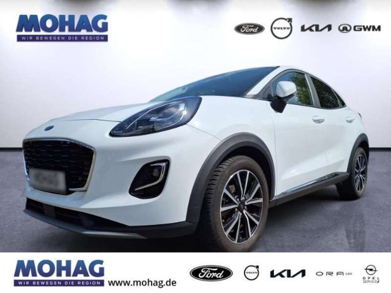 Weiss Gebraucht 2021 Ford Puma Titanium SUV | 17.890 € (Guter Preis) - Bild 1/4
