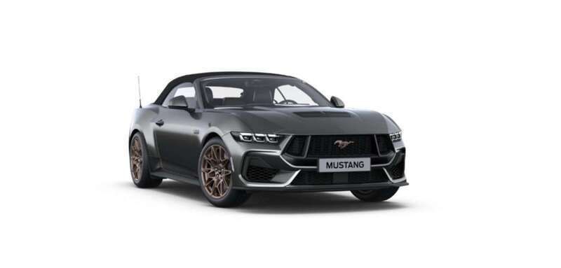 Carbonized grey met. Neu 2025 Ford Mustang GT Convertible Cabrio | 57.500 € (Guter Preis) - Bild 1/4