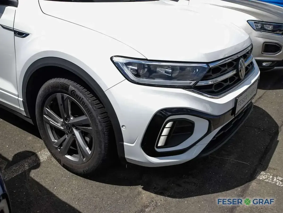 Gebraucht VW T-Roc Cabriolet R-line 150 PS (110 kW) 2025 Pure white Cabrio