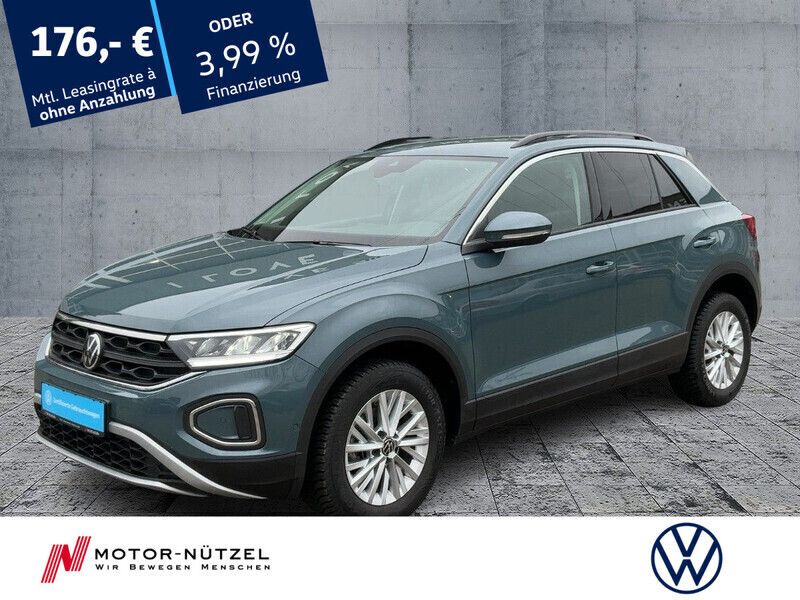 Petroleum blue metallic Gebraucht 2024 VW T-Roc Life SUV | 22.230 € (Guter Preis) - Bild 1/4