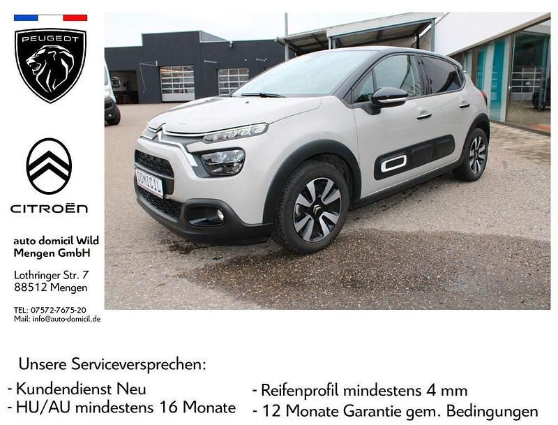 Beige Gebraucht 2023 Citroën C3 Shine Kleinwagen | 16.680 € (Etwas zu teuer) - Bild 1/4