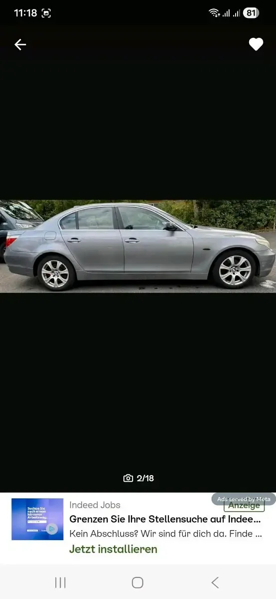 Gebraucht BMW 520 170 PS (125 kW) 2003 Grau Limousine