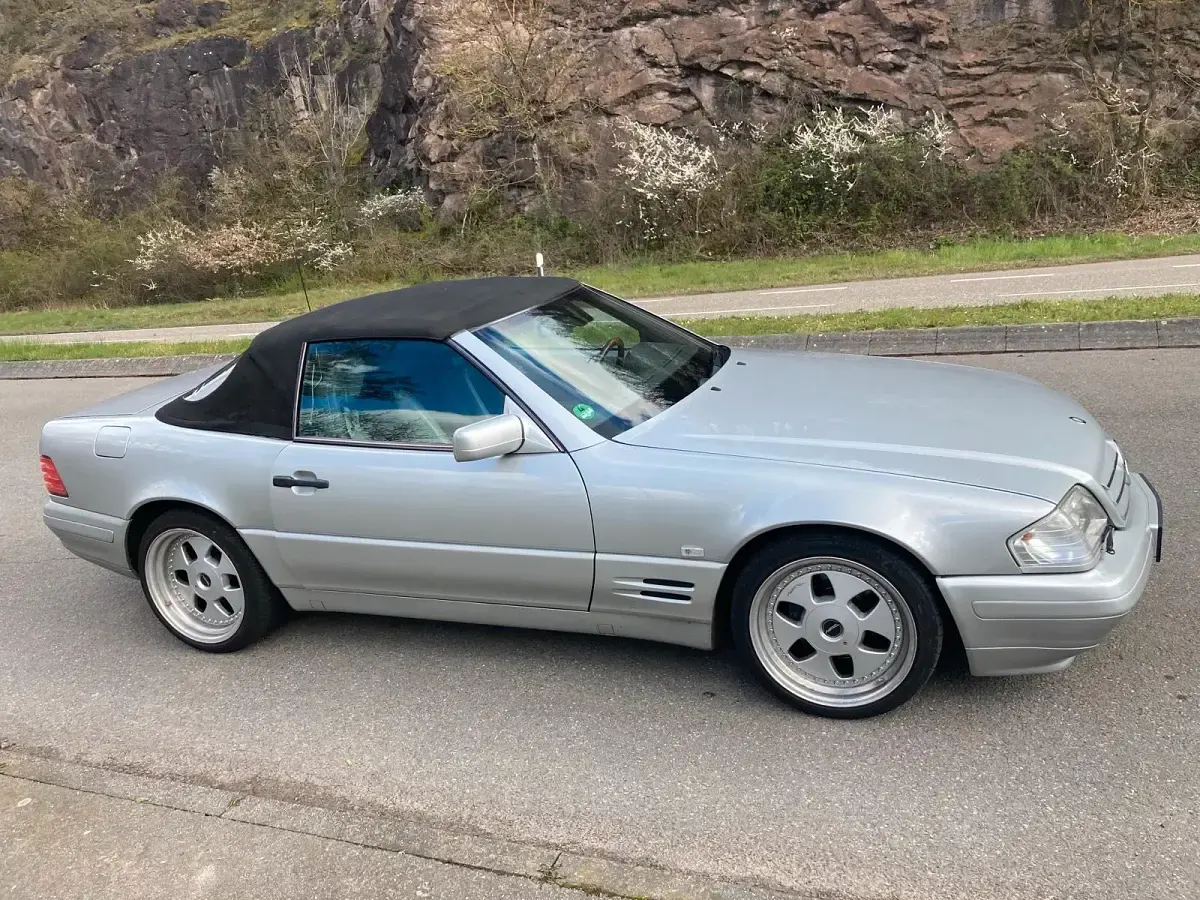 Gebraucht Mercedes SL320 230 PS (169 kW) 1996 Silber Cabrio