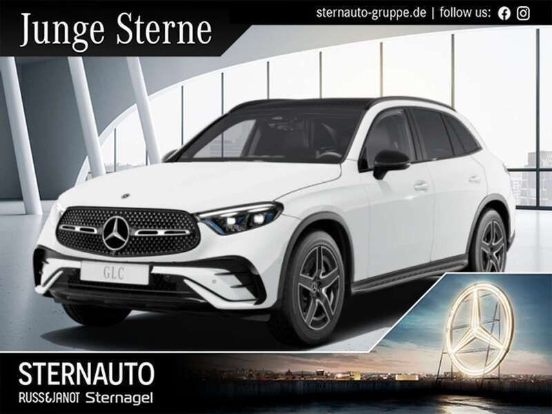 Polarweiß Gebraucht 2022 Mercedes GLC220 Sport SUV | 61.880 € - Bild 1/4