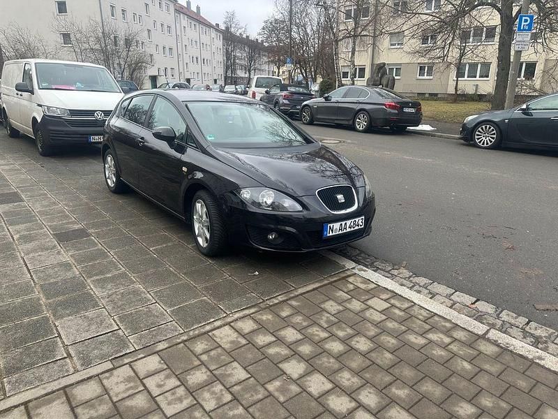 Gebraucht Seat Leon Ecomotive 105 PS (77 kW) 2010 Schwarz Kleinwagen