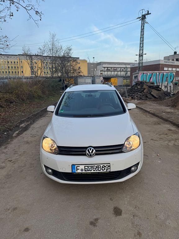 Gebraucht VW Golf Plus Cross Team 122 PS (89 kW) 2010 Weiß Van / Kleinbus