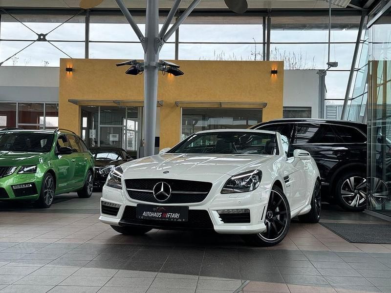 Weiß Gebraucht 2014 Mercedes SLK55 AMG AMG Cabrio | 41.999 € (Etwas zu teuer) - Bild 1/4