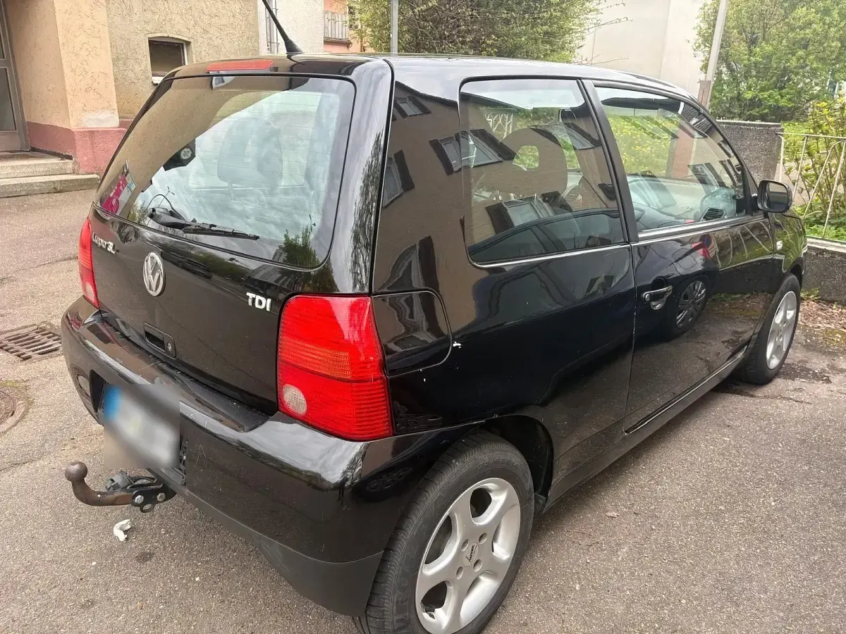 Gebraucht VW Lupo 61 PS (44 kW) 2002 Schwarz Kleinwagen