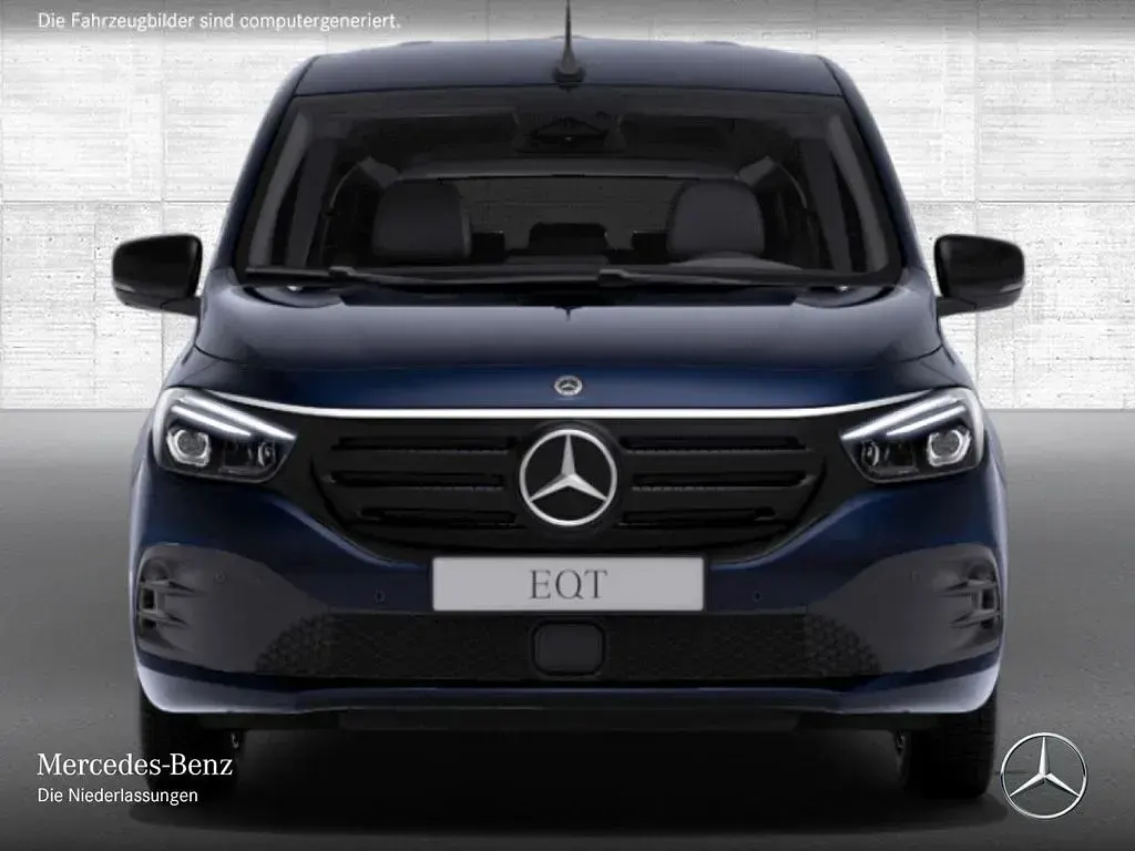 Neu Mercedes EQT200 Progressive 89 kW (122 PS) 2025 Blau Van / Kleinbus