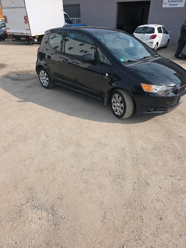 Gebraucht Mitsubishi Colt 2009 Schwarz Kleinwagen